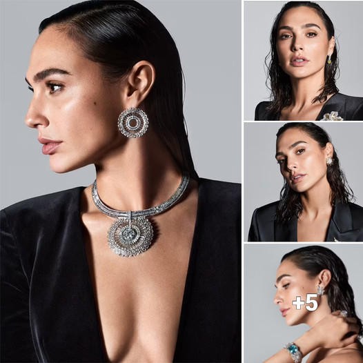 Dazzling in Diamonds: Gal Gadot Radiates Glamour in Tiffany & Co’s Ad Campaign, Flaunting a Mesmerizing 93-Carat Necklace ‎