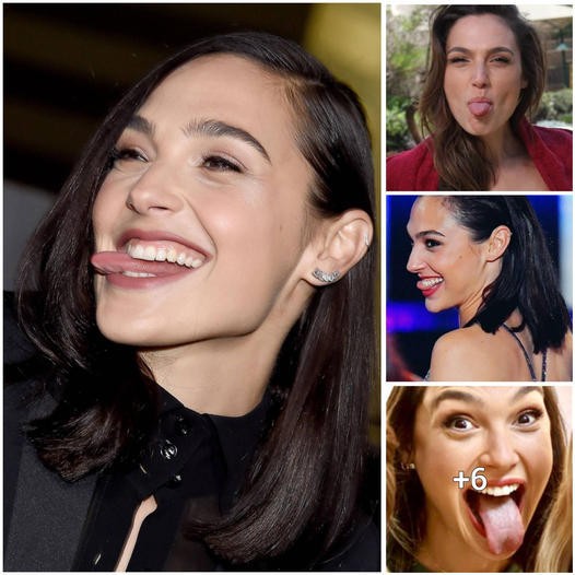 Gal Gadot’s endearing “tongue thing” has become a charming trademark, adding a playful touch to her public persona. ‎