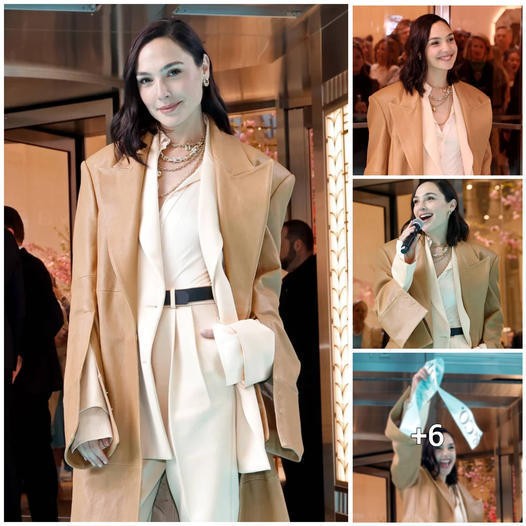 Gal Gadot took part in the April 2023 Tiffany & Co’s The Landmark Ribbon Cutting Ceremony held in New York. ‎