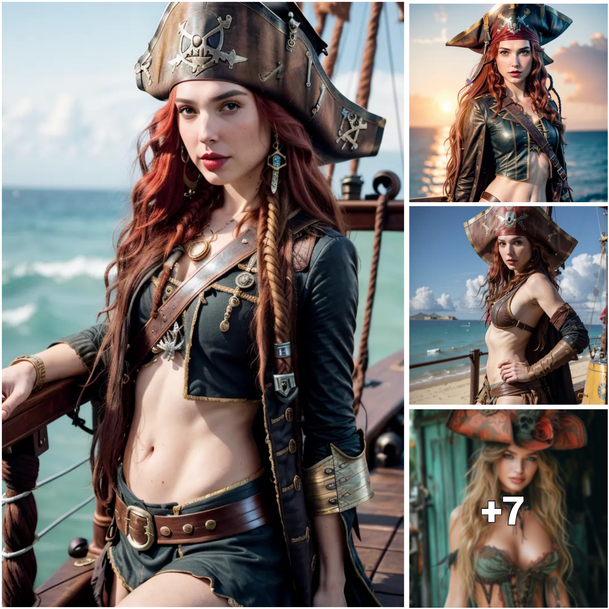 Gal Gadot Shines as a Sexy Pirate in Netflix’s New Cinematic Adventure ‎