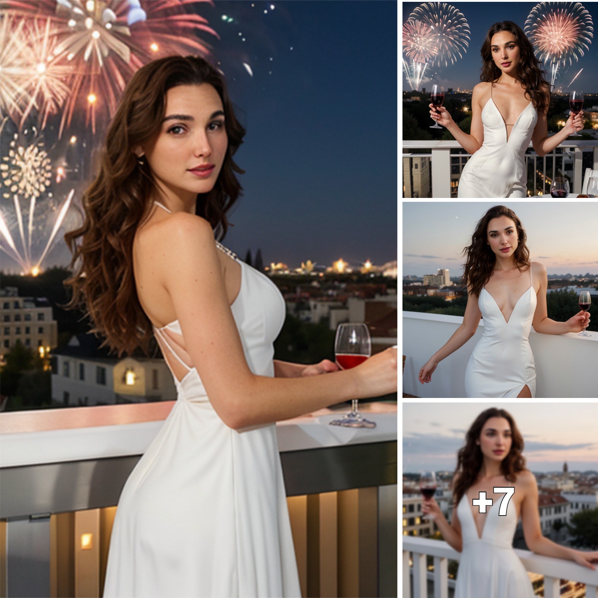 Gal Gadot’s Spectacular New Year Celebration A Night of Elegance, Wine, and Fireworks Beneath the Starlit Sky ‎