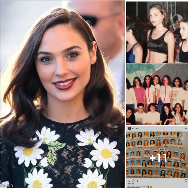 Strolling Down Memory Lane with Gal Gadot: Reminiscing Her Iconic Bob Hairstyle from High School Days