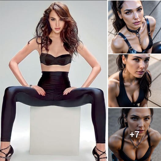 Unleashing Her Power: Gal Gadot Shines in Bold Black Sportswear ‎ ‎