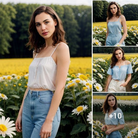 Gal Gadot: A Resplendent Vision, Illuminating Like a Enchanting Blossom amidst Nature’s Tapestry! ?✨