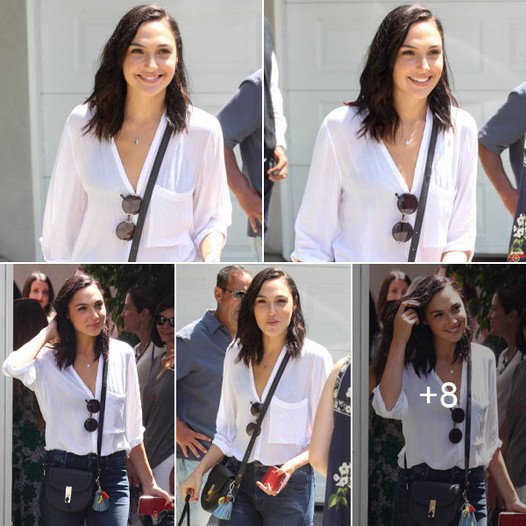 Gal Gadot’s Simple Dressing Style When Going Shopping Was Captured By The Paparazzi