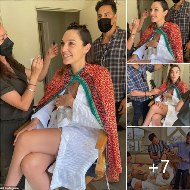 Beauty and Motherhood: Gal Gadot Multitasks with Breast Pumping While Getting Ready in the Makeup Chair