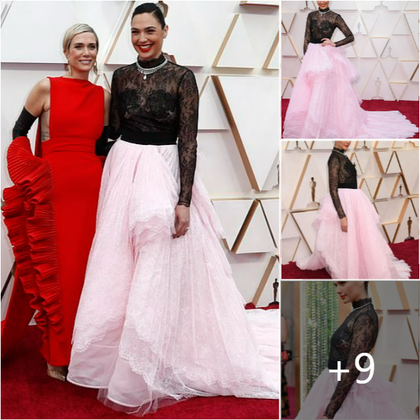 Glitz and Glamour: Gal Gadot and Kristen Wiig Steal the Show at Oscars 2021