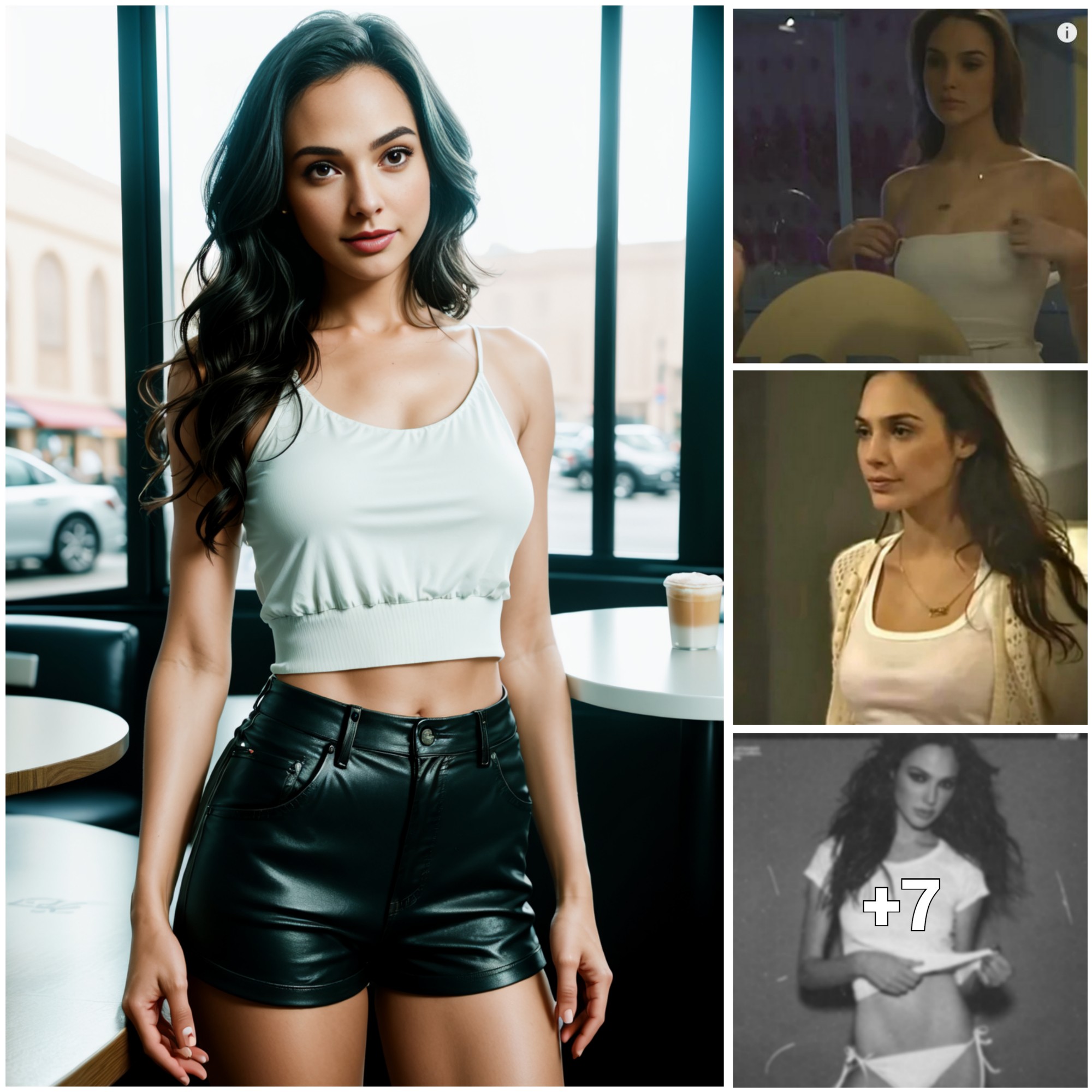 Gal Gadot Exudes Seductive Elegance with Braless Tank Top at Young TV Day