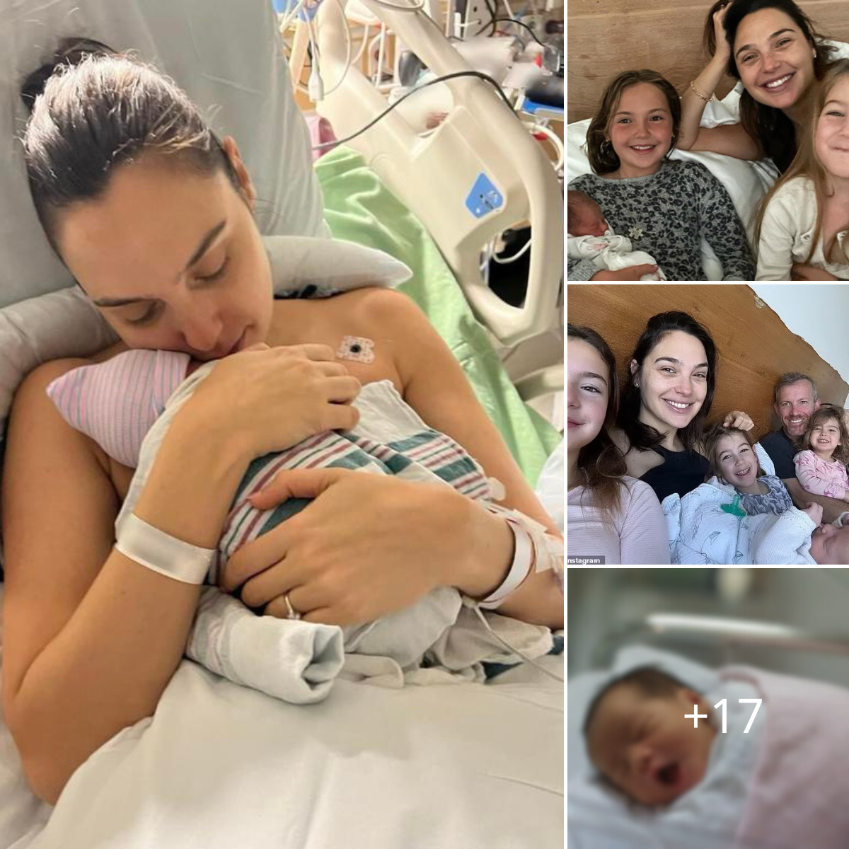 “Wonder Woman” Gal Gadot surprised fans when she gave birth to her fourth daughter😮Please send her good wishes🥰🥰👇 ‎