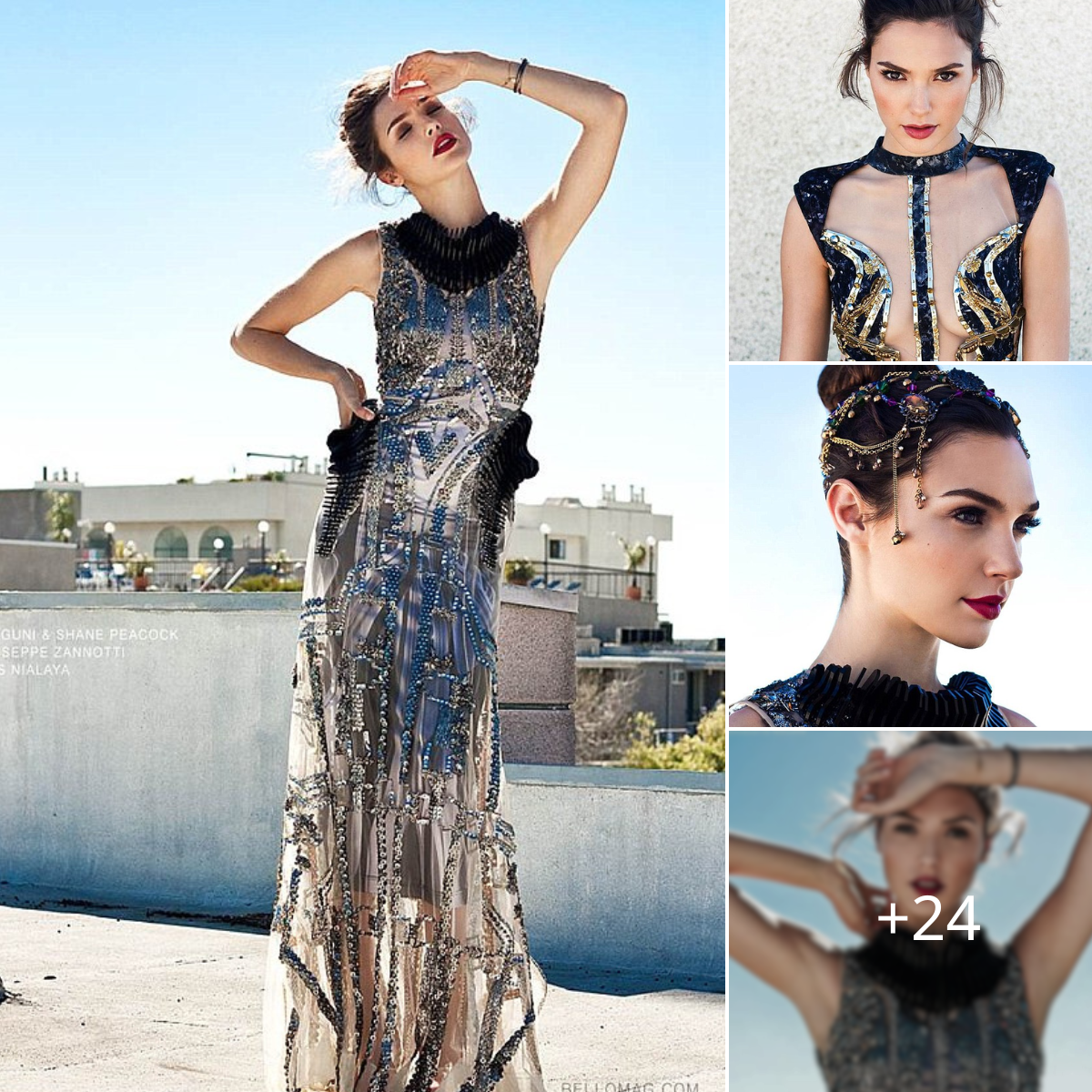 A Tribute to Adventure: Gal Gadot’s Mesmerizing Bello Magazine Photoshoot ‎