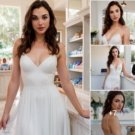 A Mesmerizing Bride: Gal Gadot’s Radiant Charm in Dazzling White