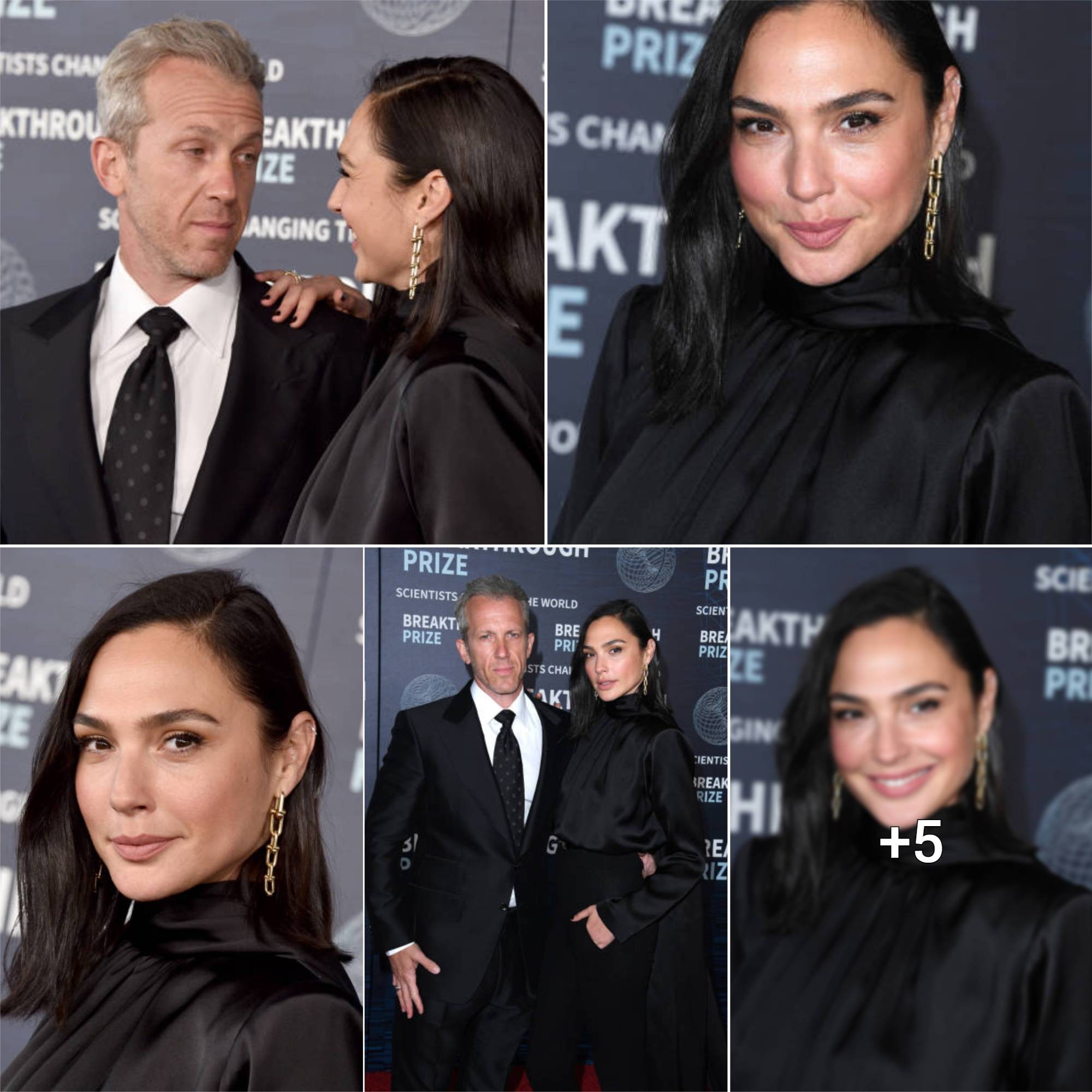 Gal Gadot arrives at the 9th Annual Breakthrough Prize Ceremony at Academy Museum of Motion Pictures