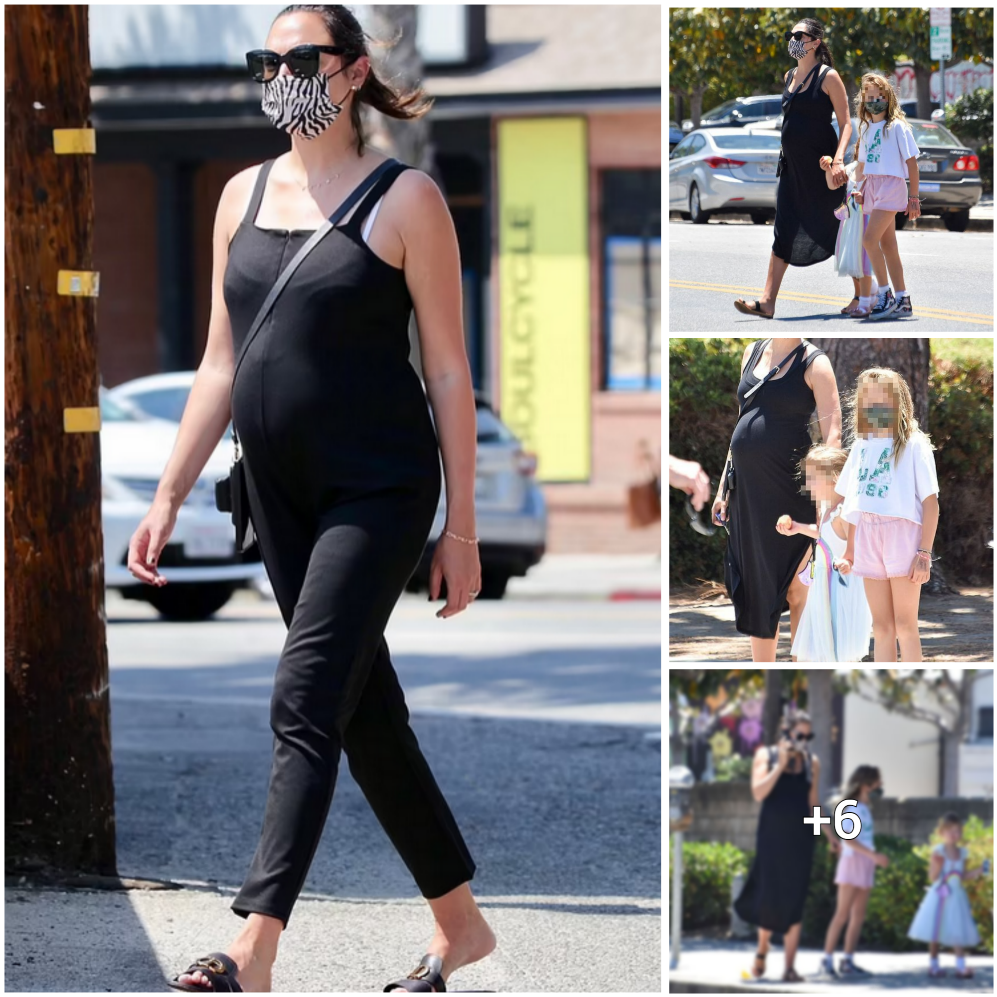 Gal Gadot’s Chic Pregnancy Style Amid LA Heatwave: A Comfy and Cool Look for Running Errands in a Sleeveless Jumpsuit