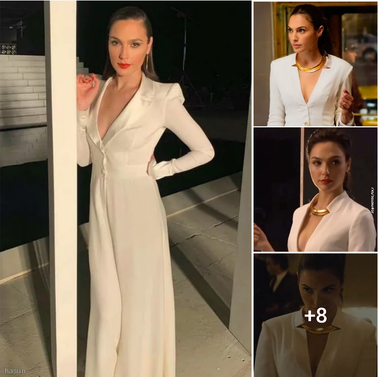 Gal Gadot Wows Fans with Stunning New White Vest Ensemble