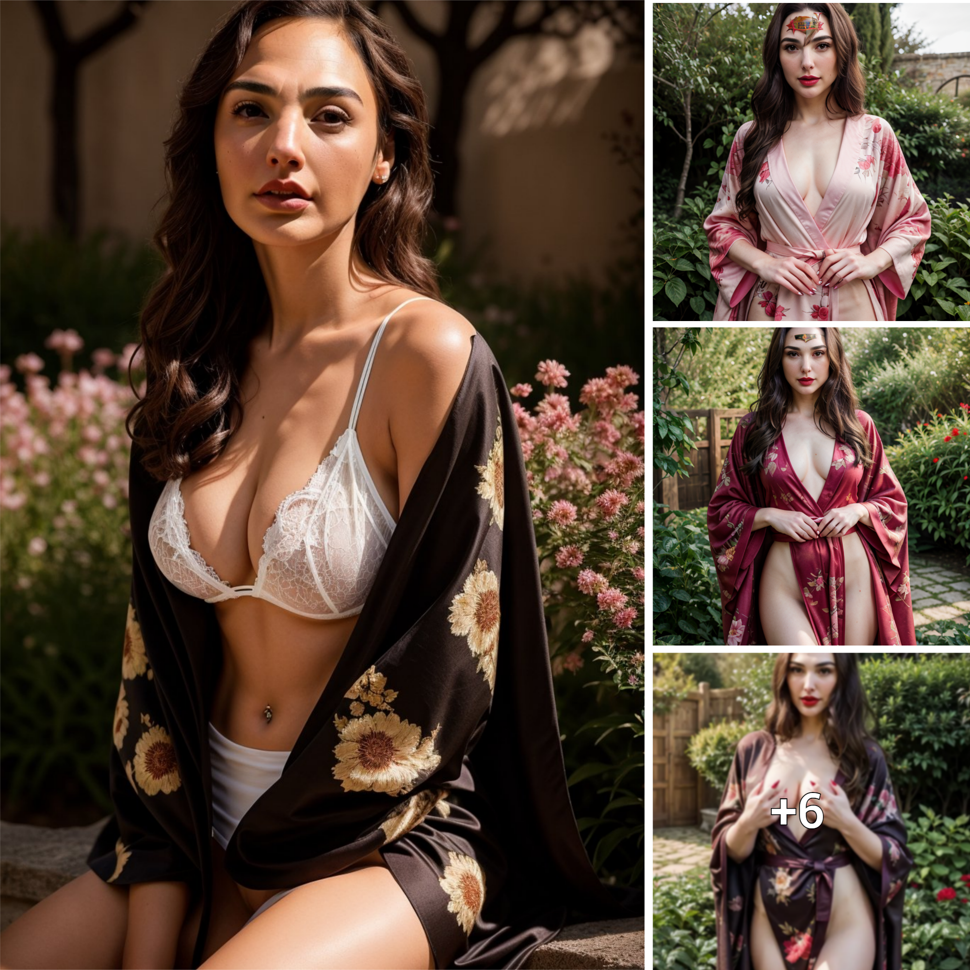 Gal Gadot: A Blooming Beauty Amidst Nature’s Splendor