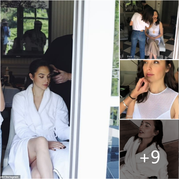 Behind the Scenes: Gal Gadot’s Comic Con Prep in a Robe for an Exciting Brazilian Adventure