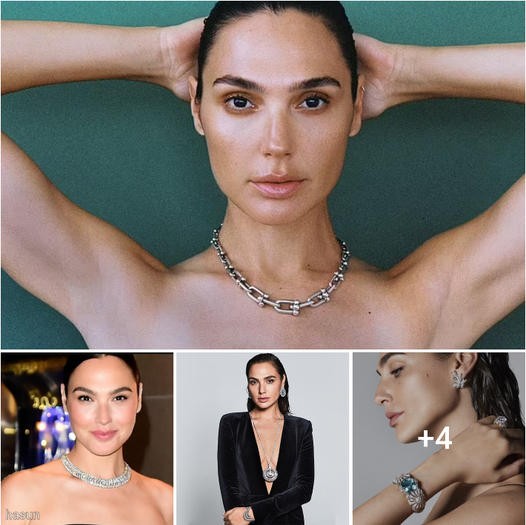 Gal Gadot Rocks a Silver Chain Necklace in Stunning Tiffany & Co Photoshoot – Is She Going Topless? ‎