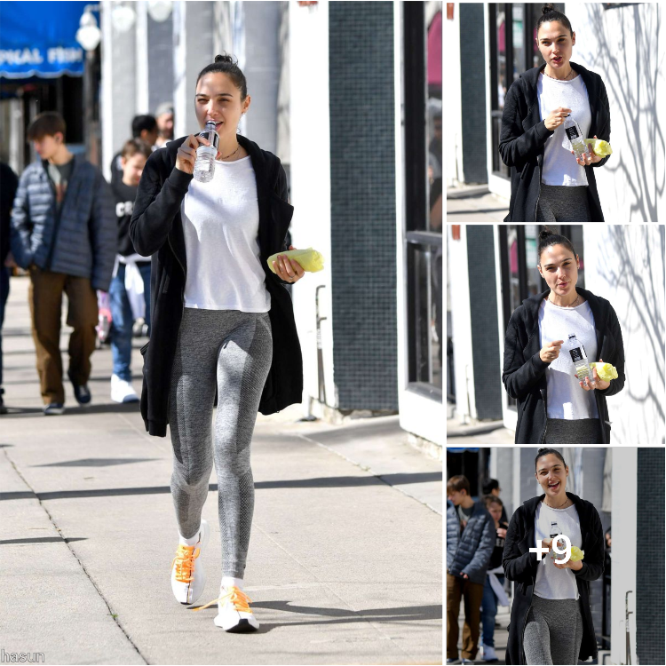 Gal Gadot at the Farmer’s Market in LA