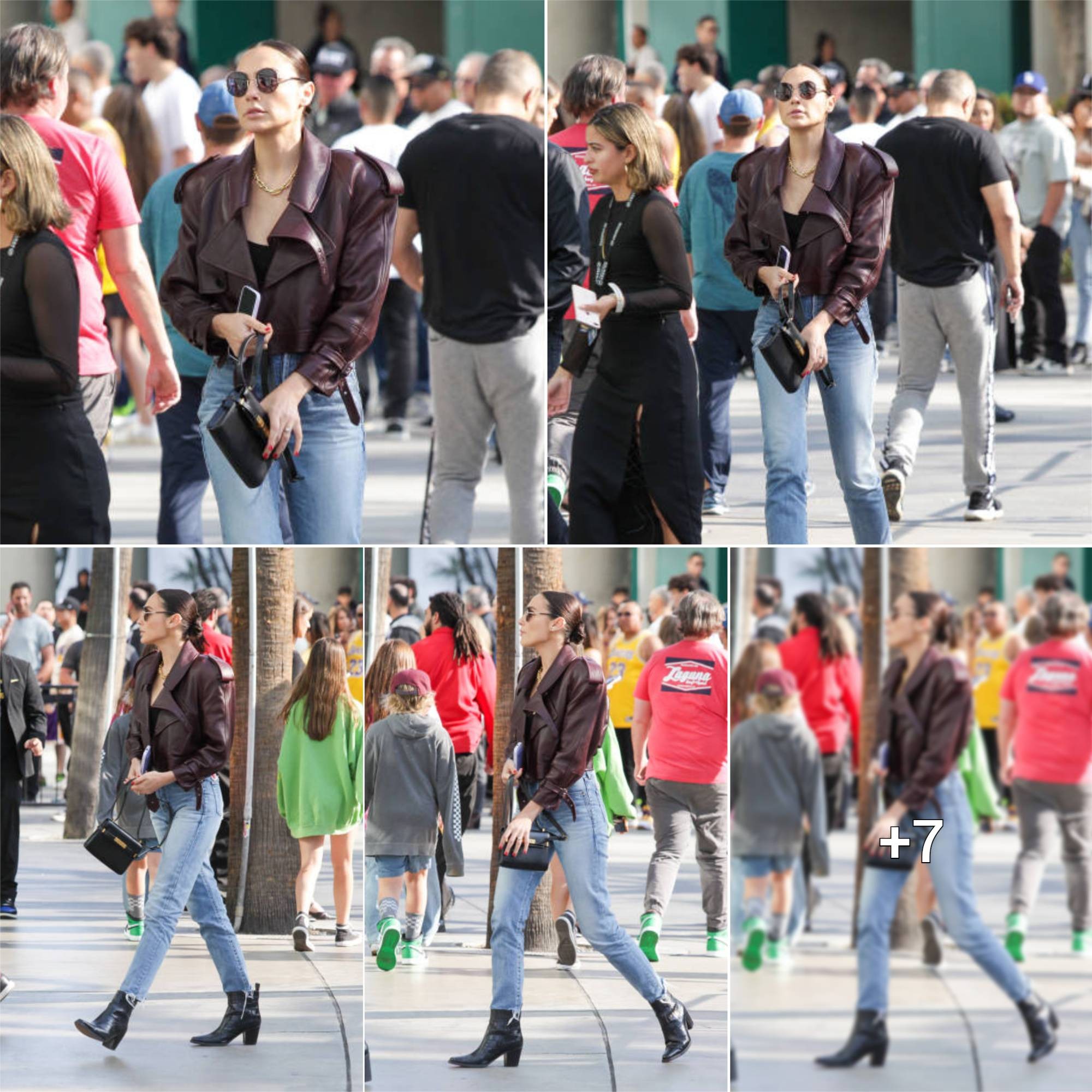 Gal Gadot is seen arriving to the Crypto.com Arena on May 20, 2023 in Los Angeles, California.