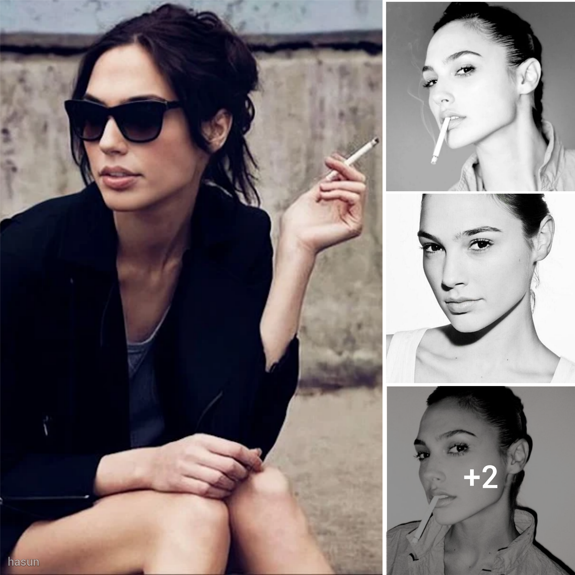 Pushing Limits: Gal Gadot’s Bold Cigarette Pose in a Captivating Photoshoot