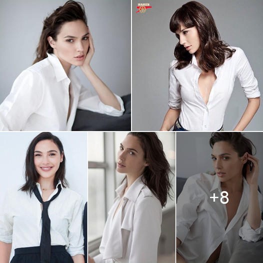 Gal Gadot’s Divine Elegance: A Heavenly Vision in White Office Attire ‎ ‎