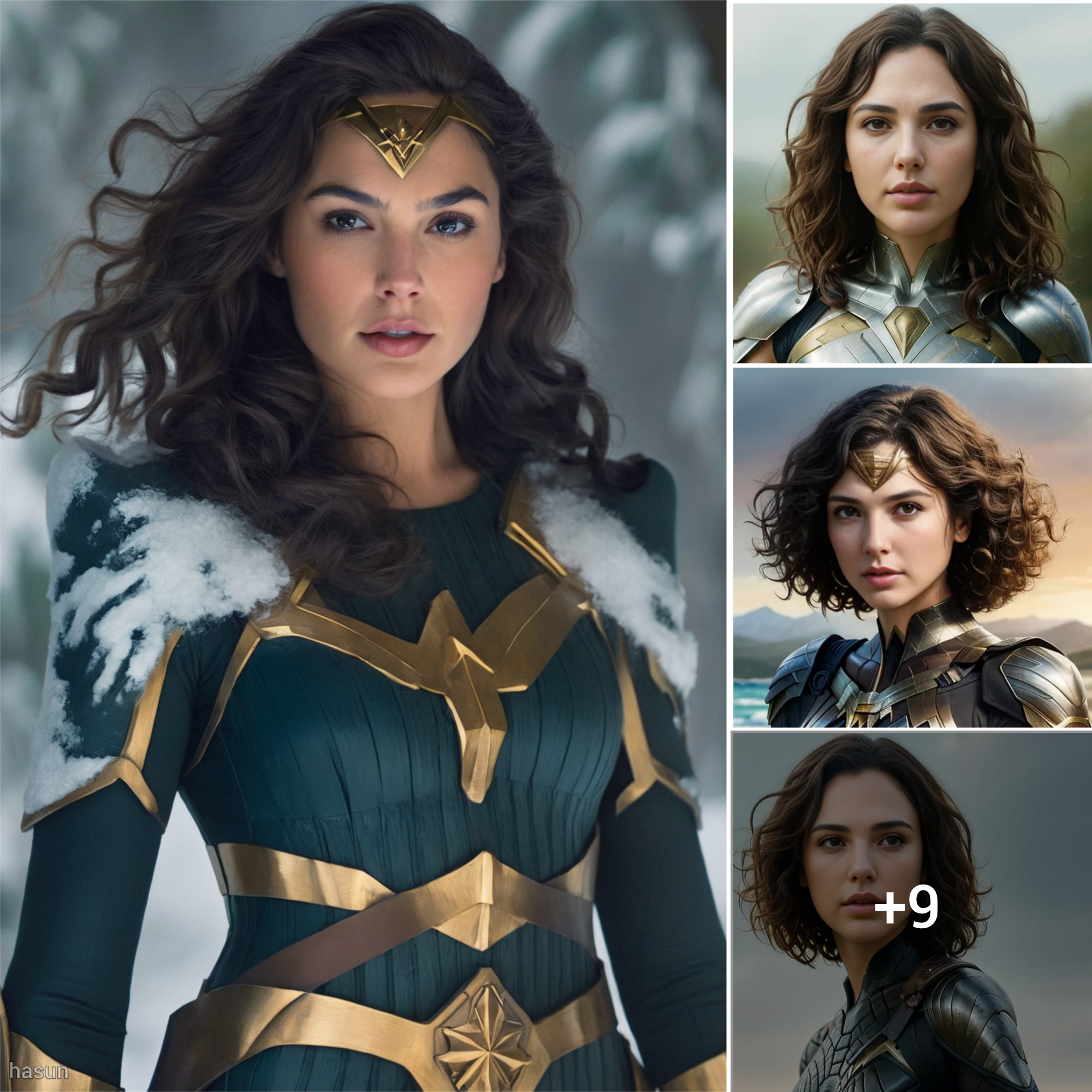 Wonder Woman’s Majestic Mane: Embracing Curly Hair with Power and Grace