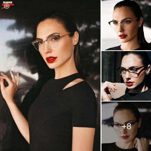 Gal Gadot’s Intellectual Beauty Shines Through in Her Eyeglasses ‎ ‎