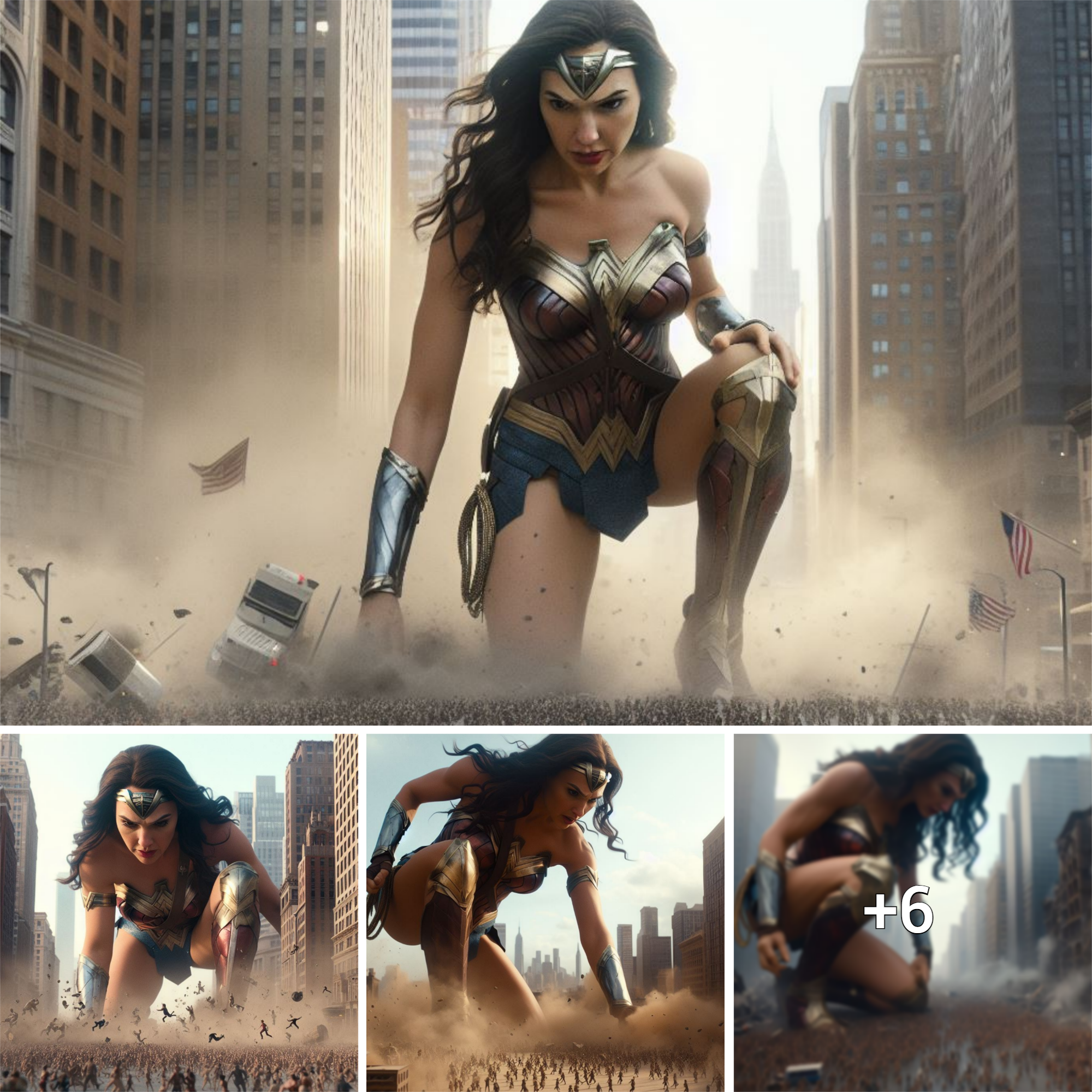 The Evolution of Gal Gadot’s Heroic Journey: Wonder Woman Saves a City