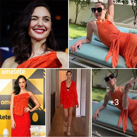 Orange You Motivated? Drawing Inspiration from Gal Gadot’s Vibrant Stretching Session