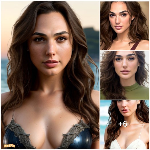 The Timeless Charm of Gal Gadot Captured in Artistic AI Masterpieces