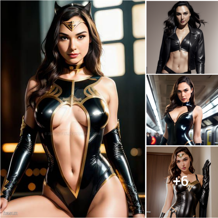 Gal Gadot: A Captivating Muse in the Latest Edgy Black Collection