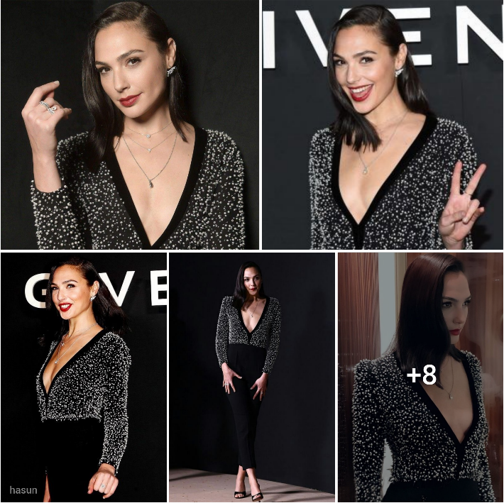 Gal Gadot Radiates Elegance at Givenchy Fashion Show in Paris