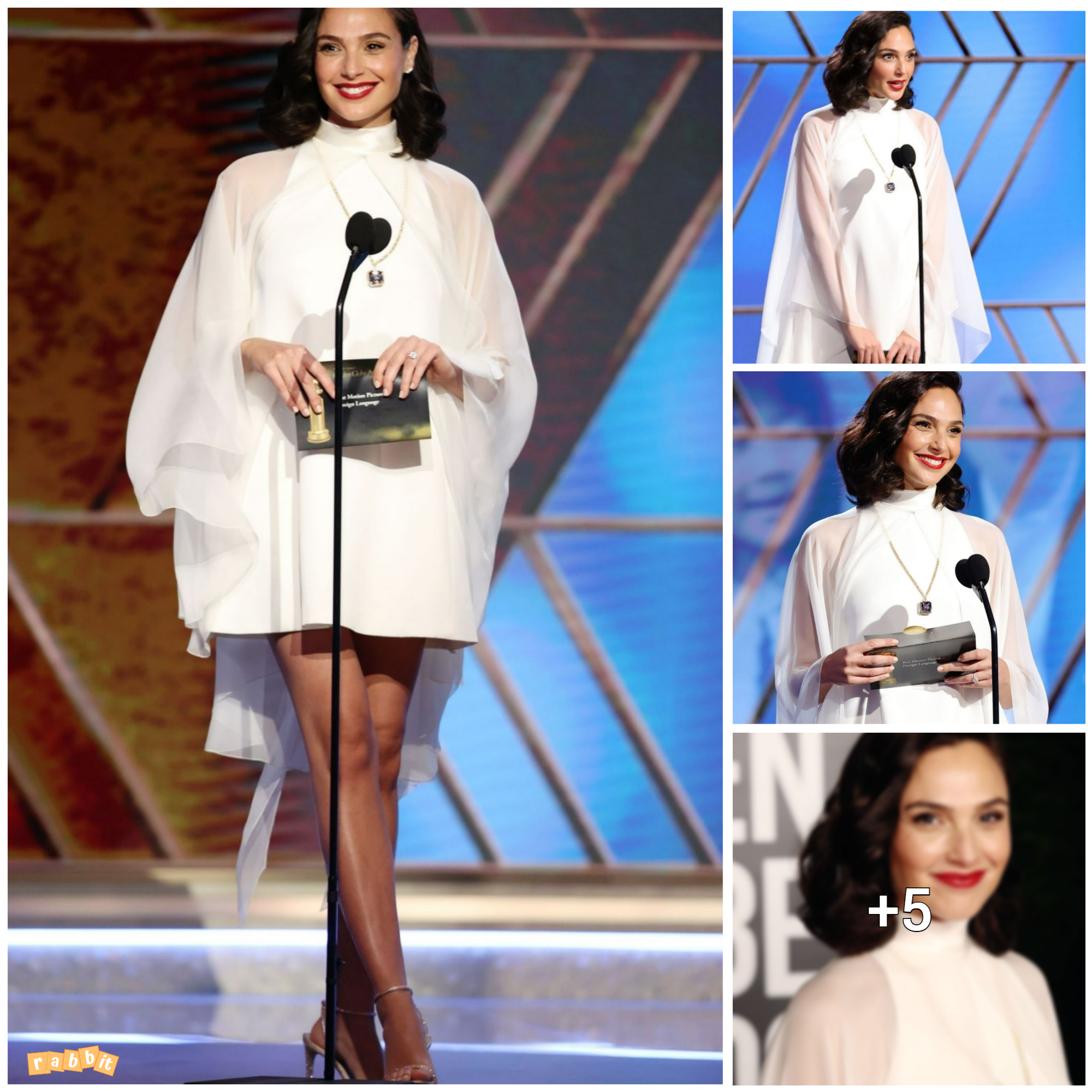 Shining at the Golden Globes: Gal Gadot’s Radiant Presence Takes the Spotlight