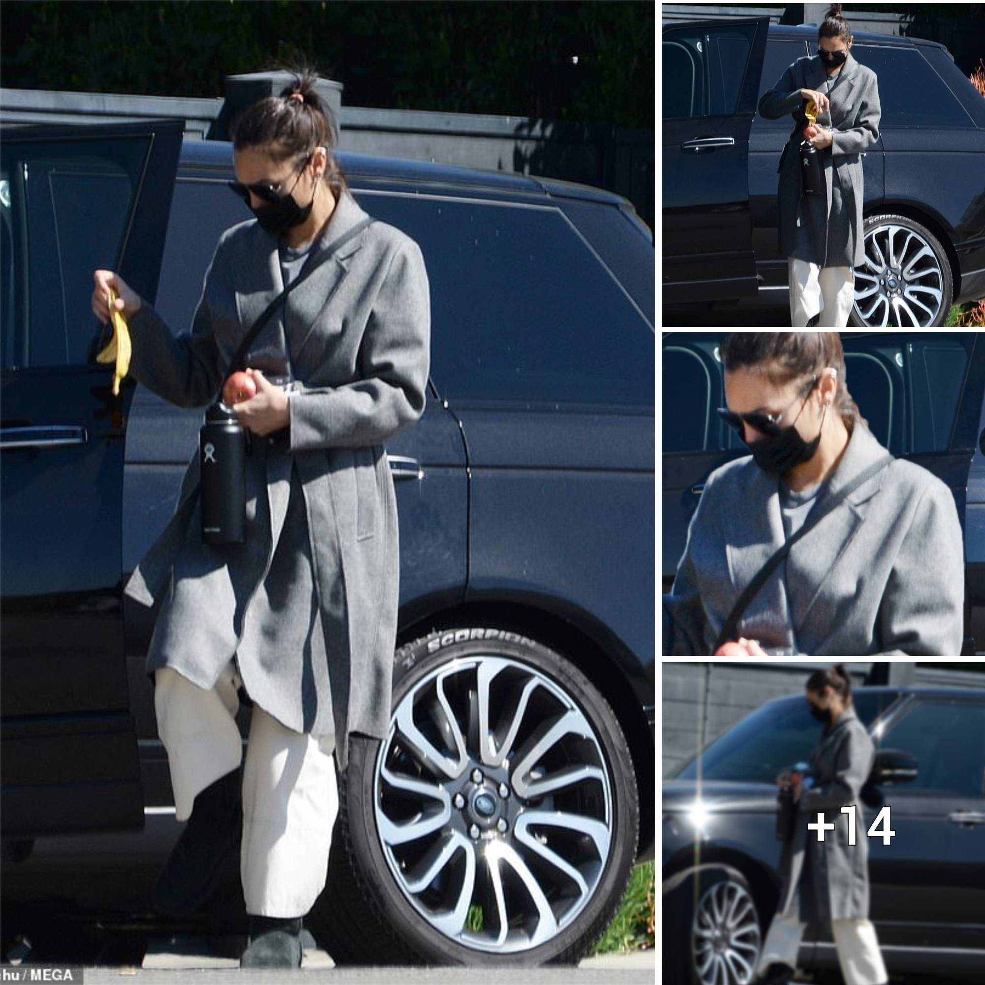 Stylishly Concealed: Gal Gadot Sports a Grey Overcoat to Hide Baby Bump After Pregnancy Announcement