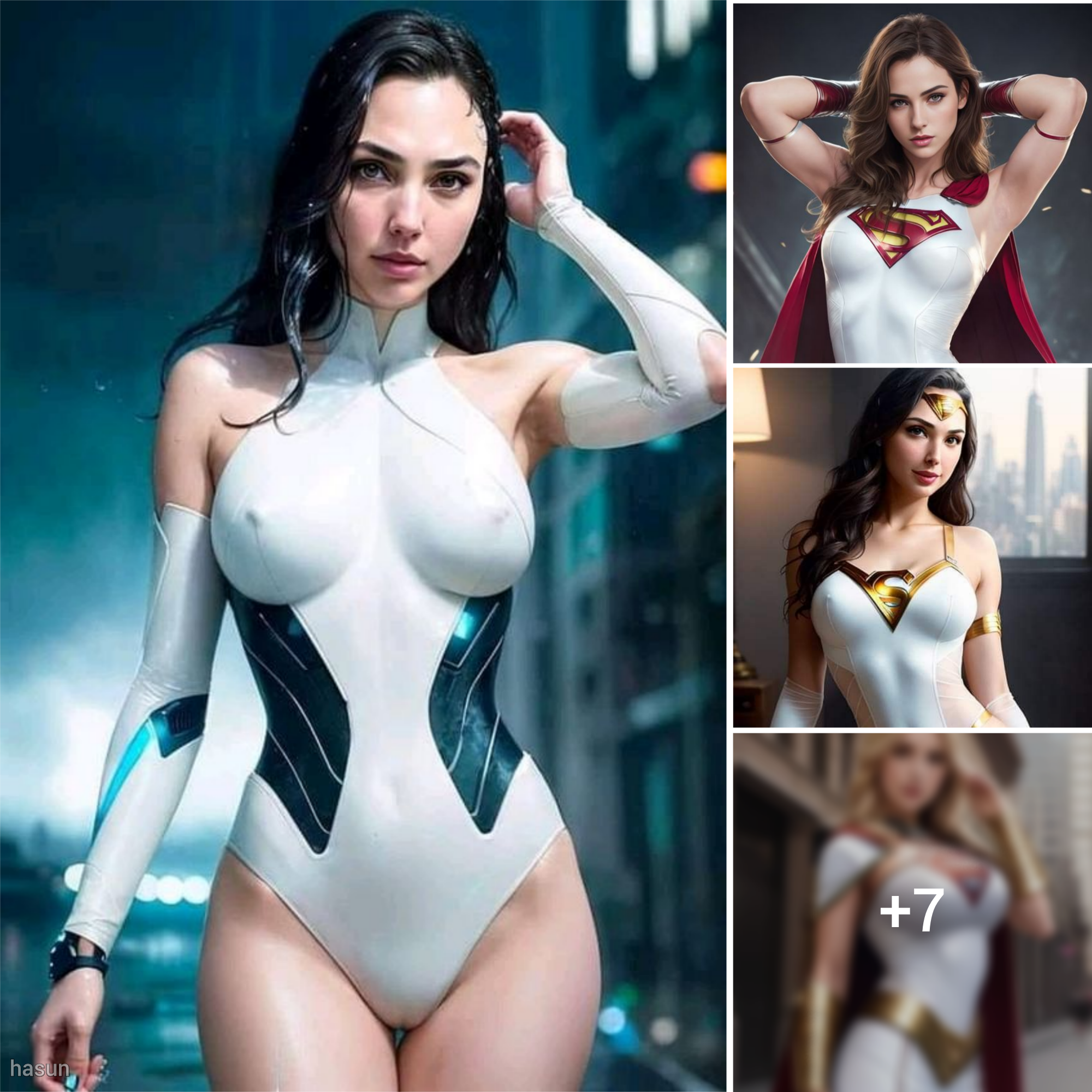 Gal Gadot’s Mesmerizing White Jumpsuit: Wonder Woman Unveils Flawless Figure in a Dazzling Fashion Statement! ✨?‍?