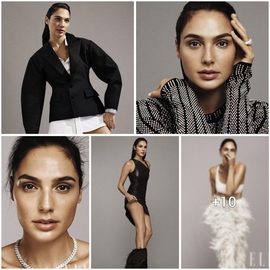 Style and Strength: Gal Gadot’s Fashion Story for ELLE Magazine ‎