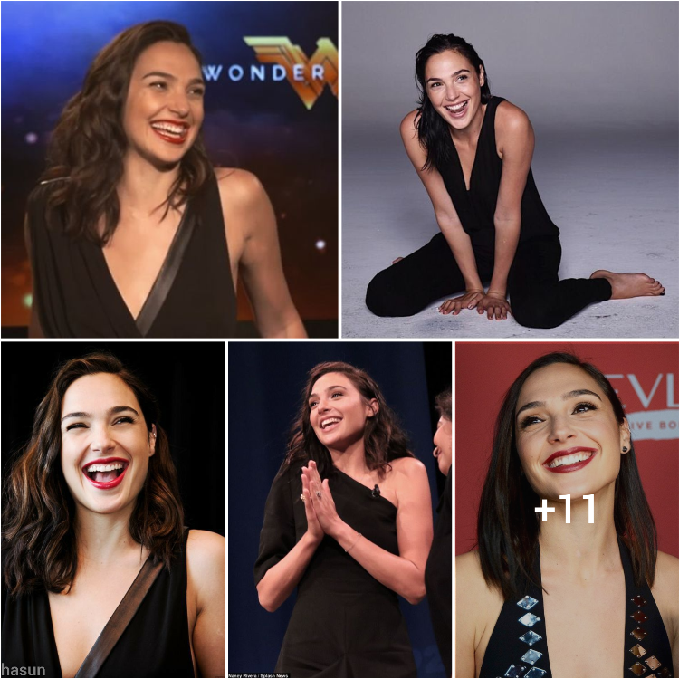 Looking at a series of photos of Gal Gadot smiling ensures you will have a lot of energy