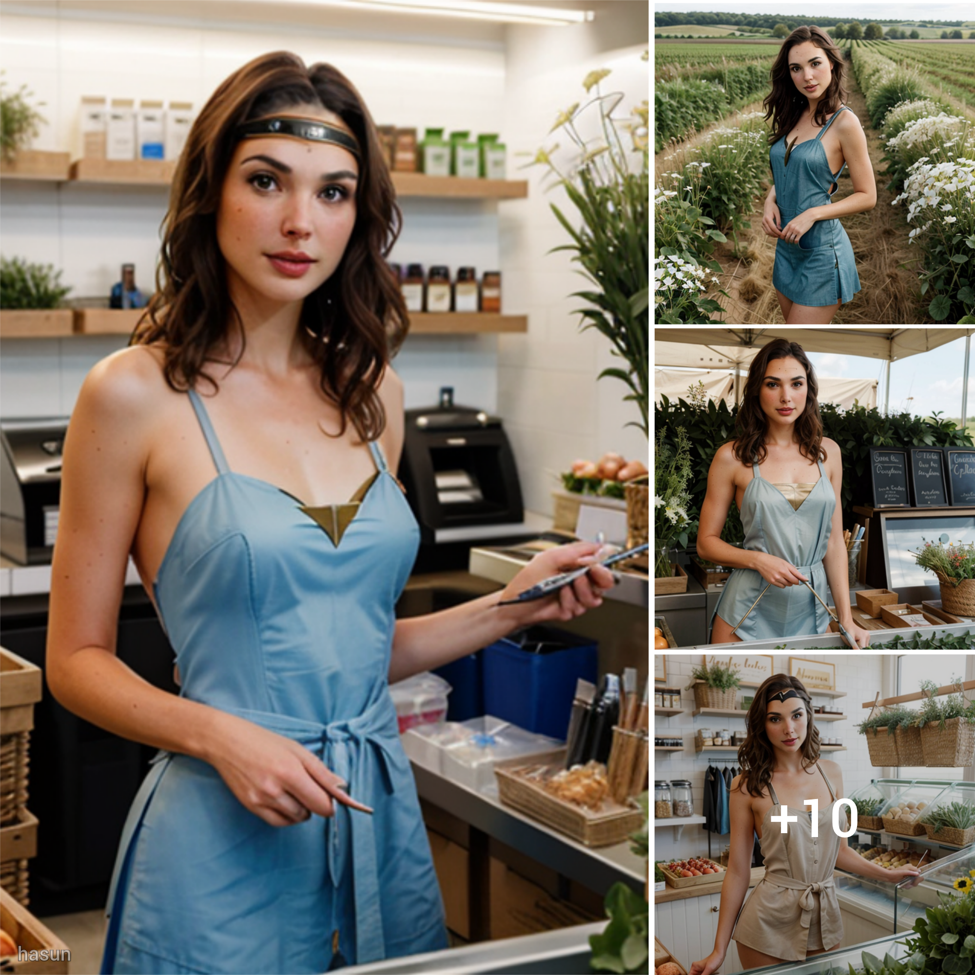 Gal Gadot Blooms as an Alluring Flower Shop Owner: A Floral Symphony of Elegance and Charm ??