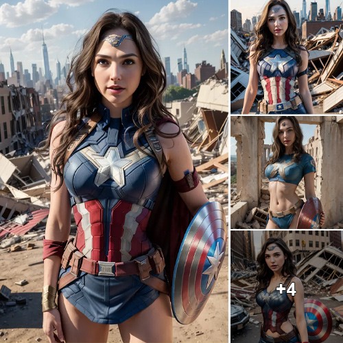 From Wonder Woman to Captain America: Gal Gadot’s Epic Superhero Transformation