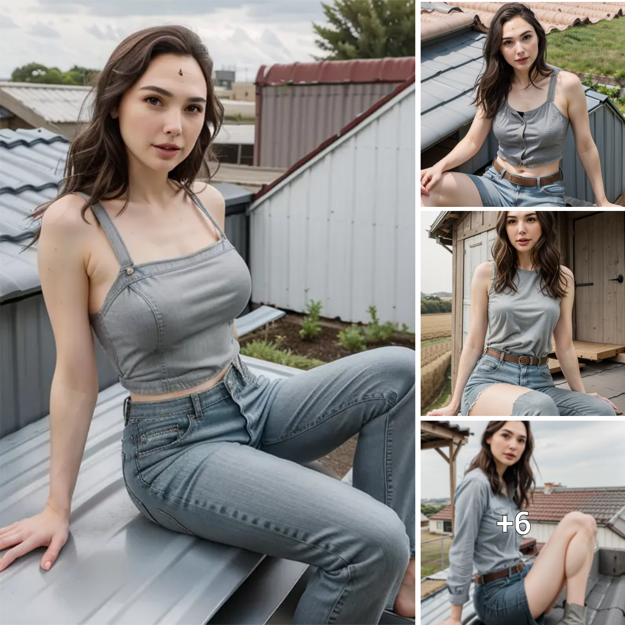 Pondering Life: Gal Gadot’s Reflections from the Rooftop