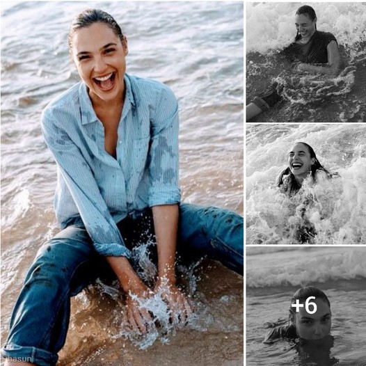 Beach Bliss: Gal Gadot’s Joyful Escapades by the Seaside