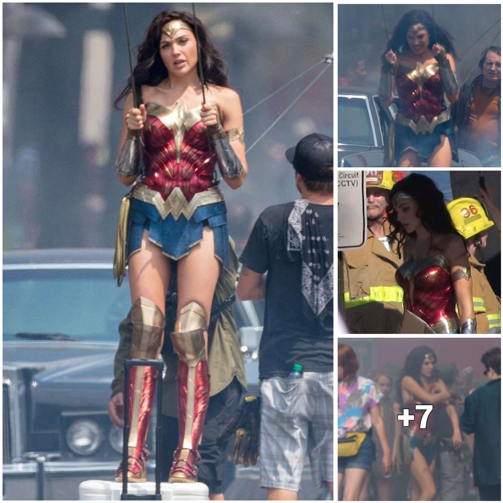 Gal Gadot’s Aerial Stunts in Front of U.S. Capitol: A Spectacular Wonder Woman Display with a Hint of Assistance