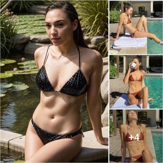 Sun-kissed Style: Gal Gadot’s Chic Swimwear Selections for a Sizzling Summer ‎