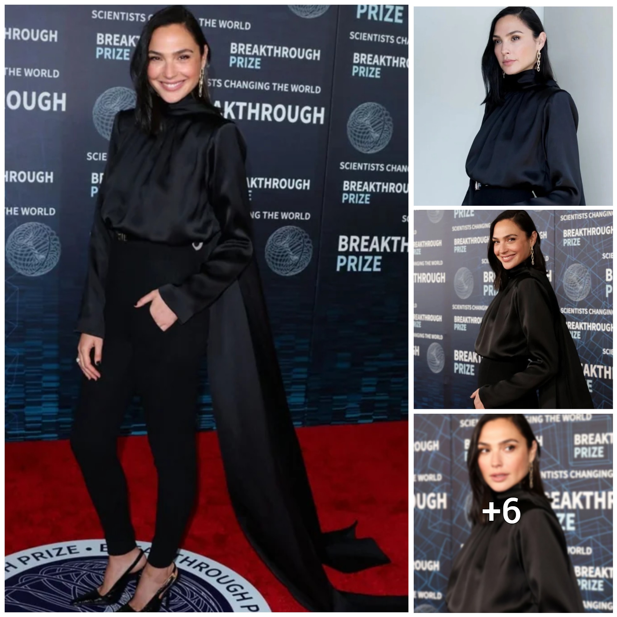 Gal Gadot Shines at the 9th Breakthrough Prize Awards Ceremony in LA