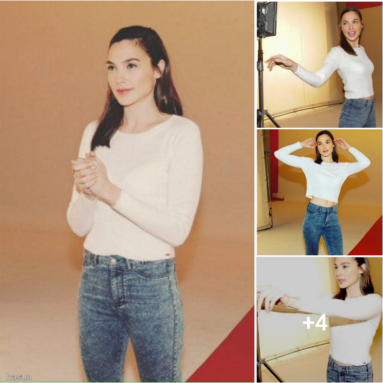 Flashback: Gal Gadot’s Stunning Physique Shines in a Classic White Tee during Her 20s