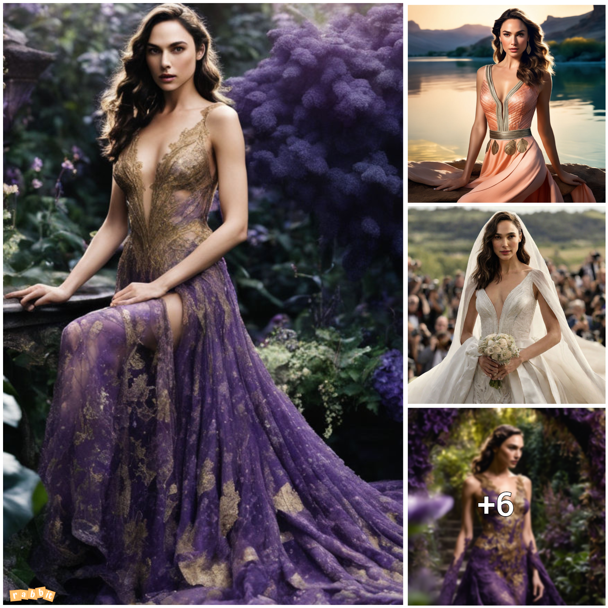 Gal Gadot: Enchanting as the Fairy Queen in the Mysterious Garden