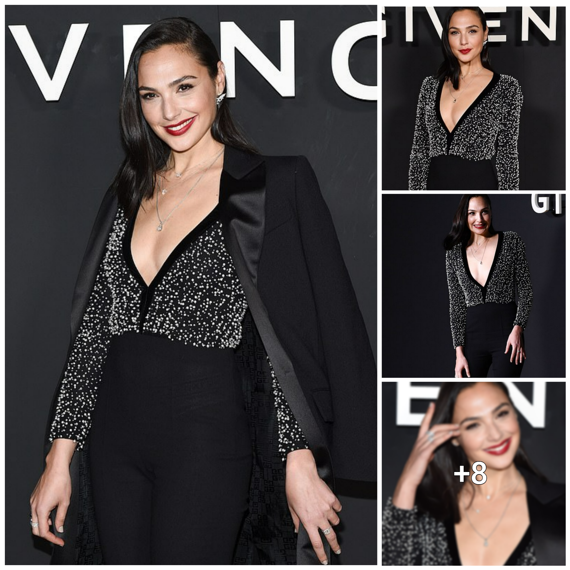 Glowing with Glamour: Gal Gadot Shines on the Givenchy Runway during Paris Fashion Week