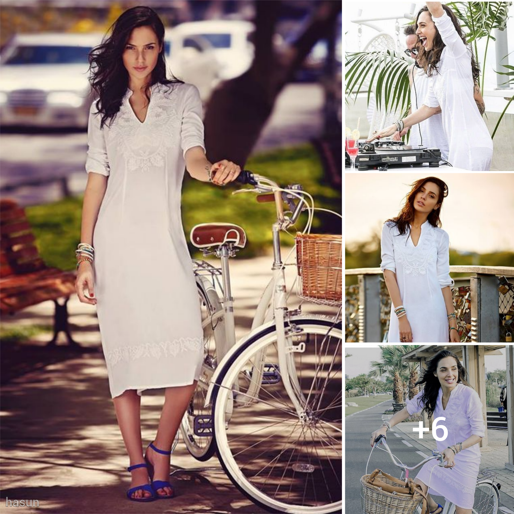 Gal Gadot Radiates Beauty: A Captivating Photoshoot for Castro Spring/Summer Collection in 2014