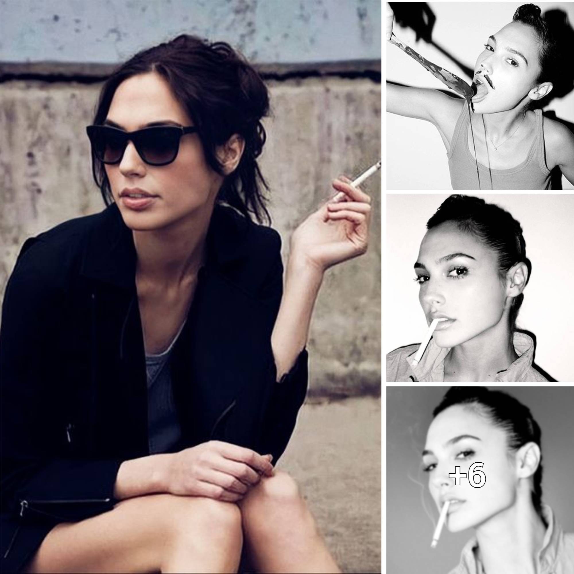 Gal Gadot’s Edgy Elegance: A Smoldering Photoshoot Moment