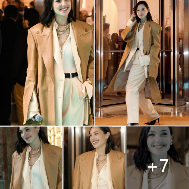 Effortlessly Chic: Gal Gadot Stuns in an Elegant Ensemble at Tiffany & Co’s NYC Event